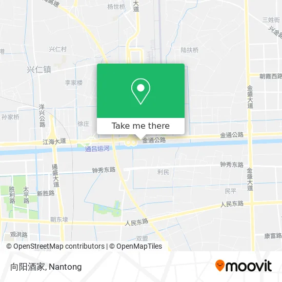 向阳酒家 map