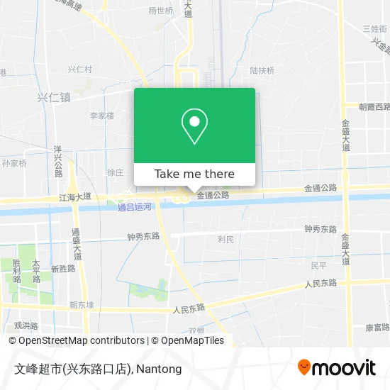 文峰超市(兴东路口店) map
