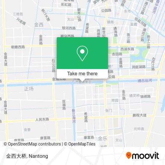 金西大桥 map