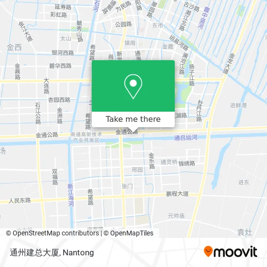 通州建总大厦 map