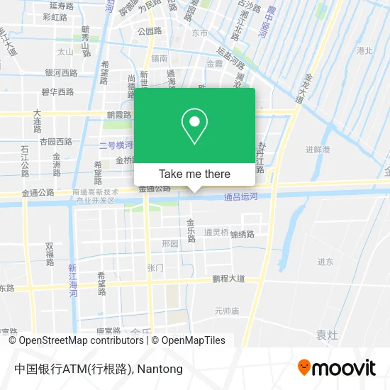 中国银行ATM(行根路) map
