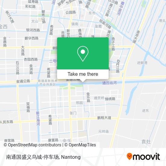南通国盛义乌城-停车场 map