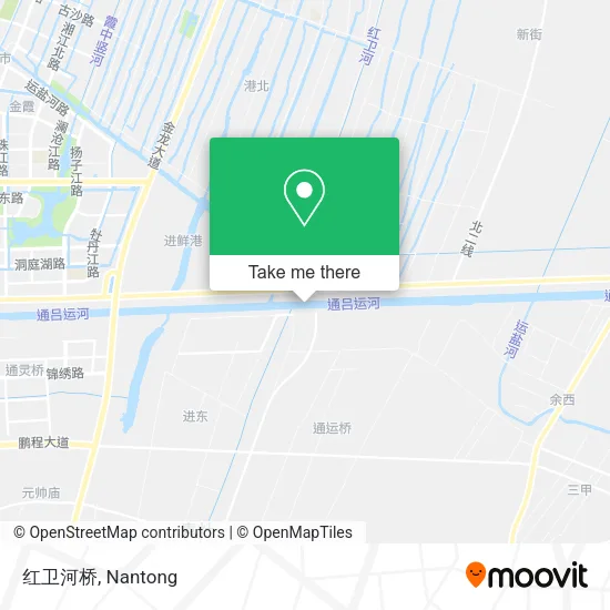 红卫河桥 map