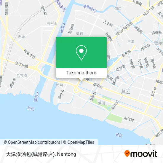 天津灌汤包(城港路店) map