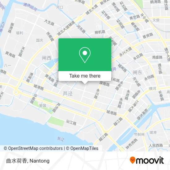 曲水荷香 map