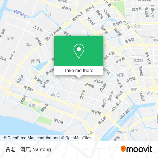 吕老二酒店 map