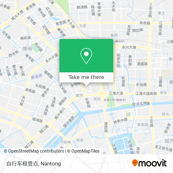 自行车租赁点 map