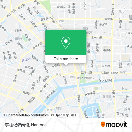 李桂记驴肉馆 map