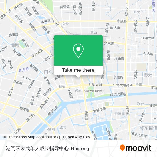港闸区未成年人成长指导中心 map