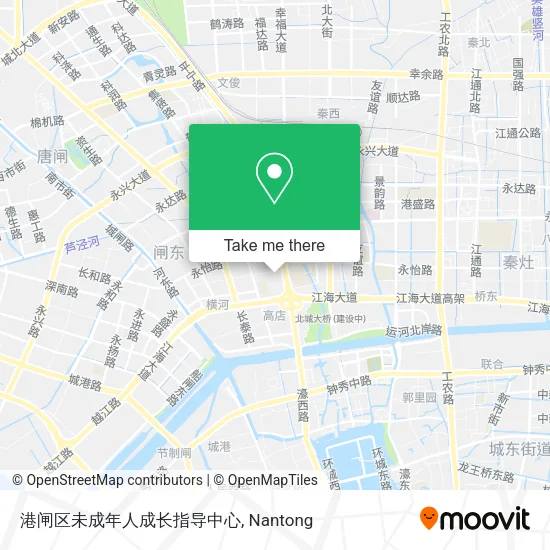 港闸区未成年人成长指导中心 map