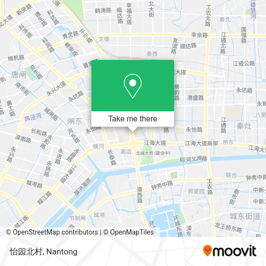 怡园北村 map