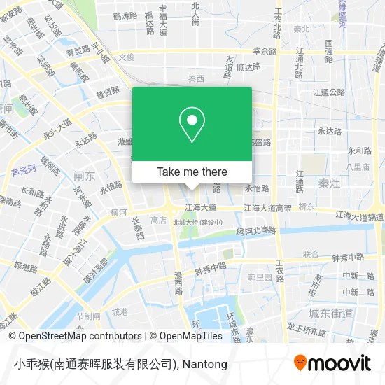 小乖猴(南通赛晖服装有限公司) map