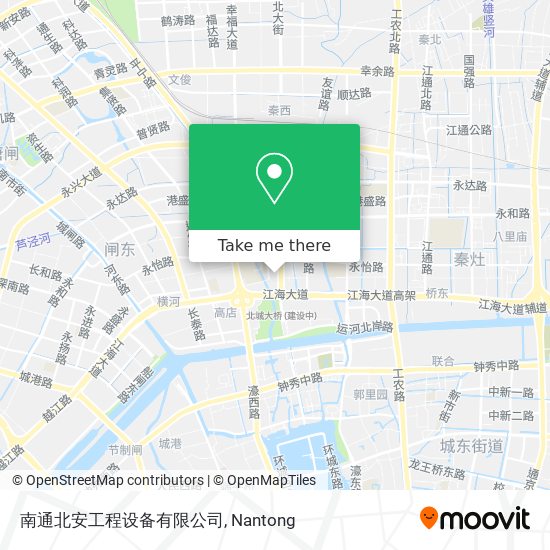 南通北安工程设备有限公司 map