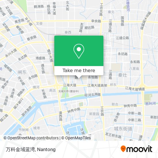 万科金域蓝湾 map