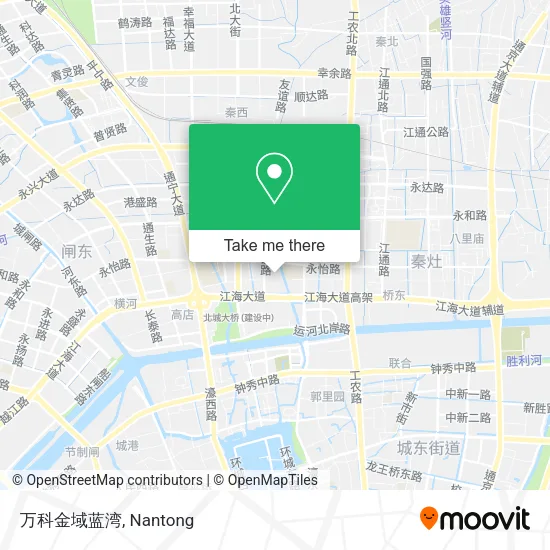 万科金域蓝湾 map
