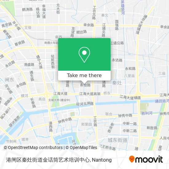 港闸区秦灶街道金话筒艺术培训中心 map