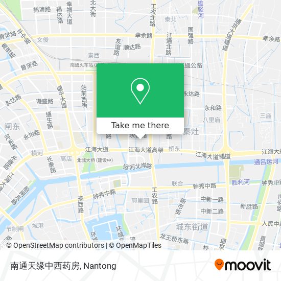 南通天缘中西药房 map