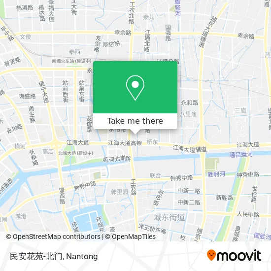 民安花苑-北门 map