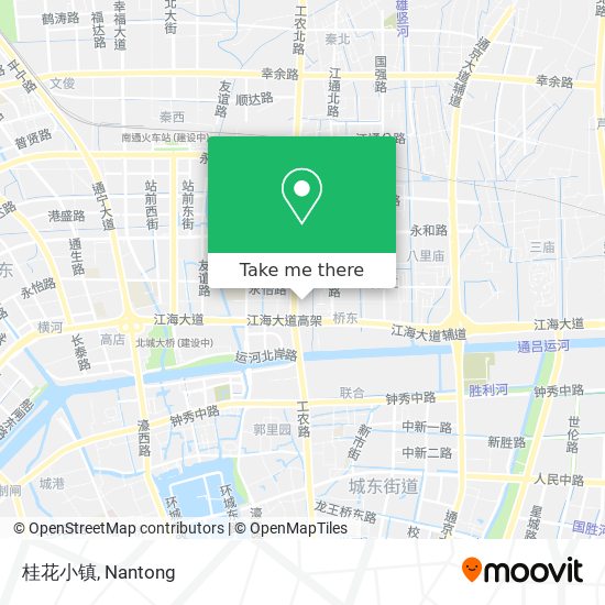 桂花小镇 map