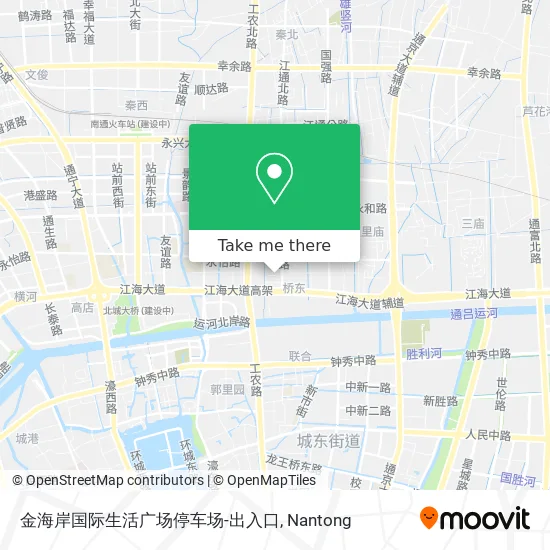 金海岸国际生活广场停车场-出入口 map
