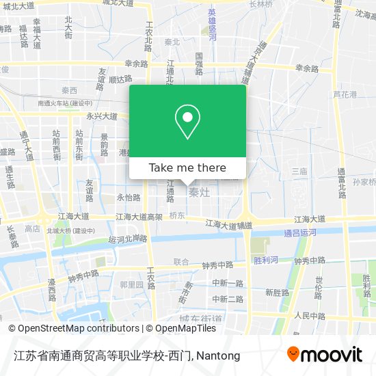 江苏省南通商贸高等职业学校-西门 map