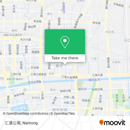 汇通公寓 map