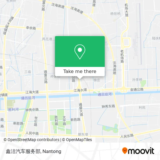 鑫洁汽车服务部 map