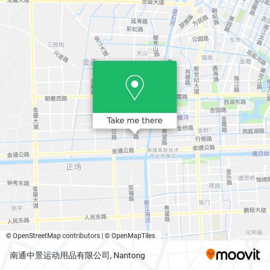 南通中景运动用品有限公司 map