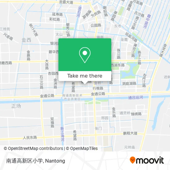 南通高新区小学 map
