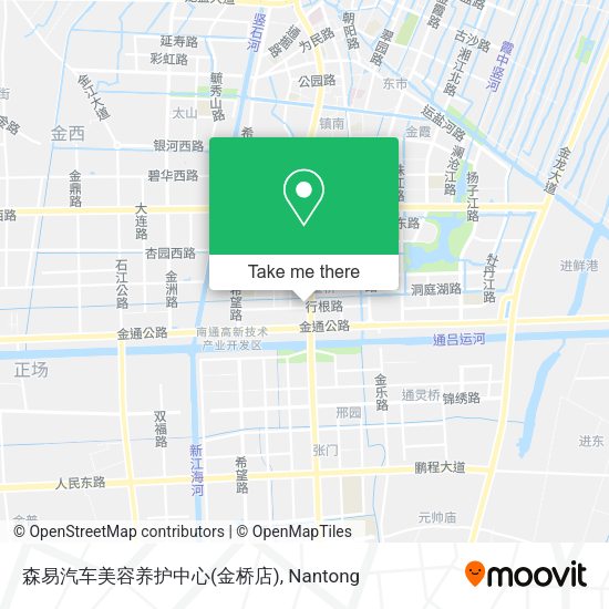 森易汽车美容养护中心(金桥店) map