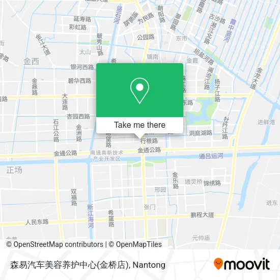 森易汽车美容养护中心(金桥店) map