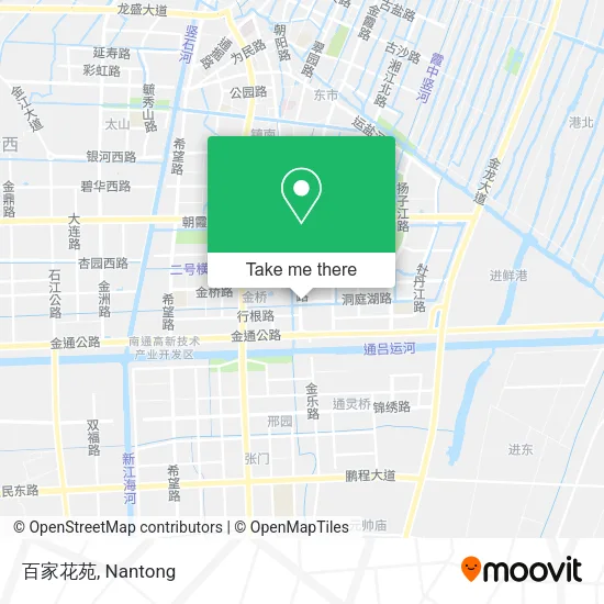 百家花苑 map