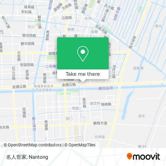 名人世家 map