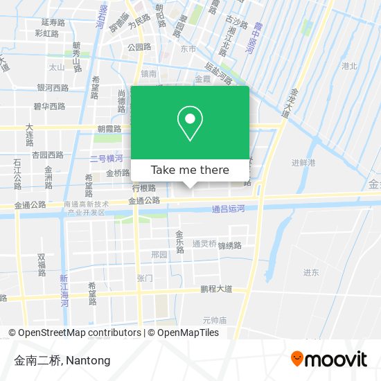 金南二桥 map