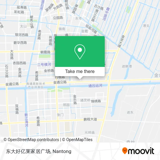 东大好亿莱家居广场 map