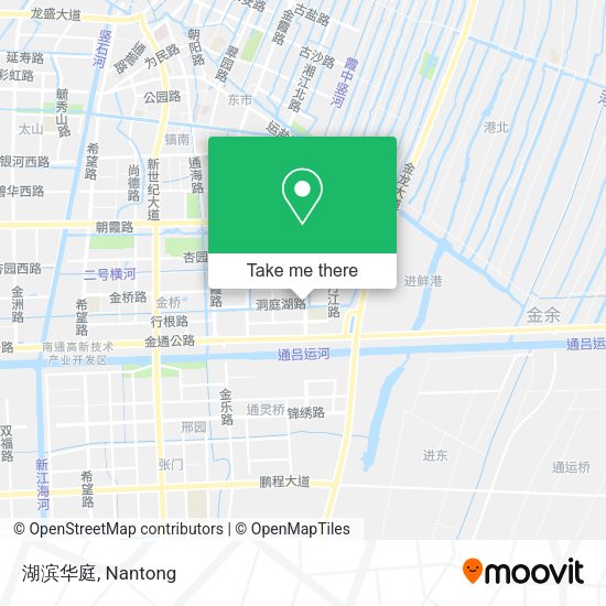 湖滨华庭 map