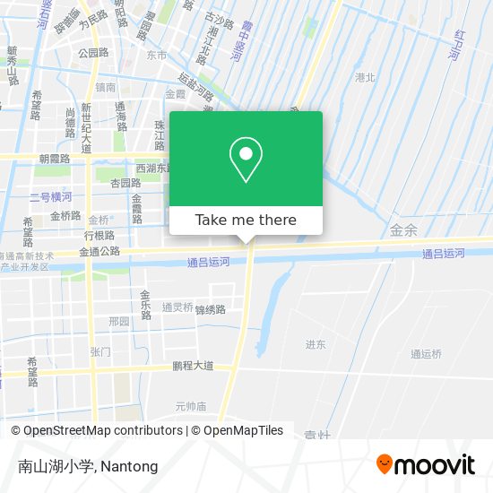 南山湖小学 map