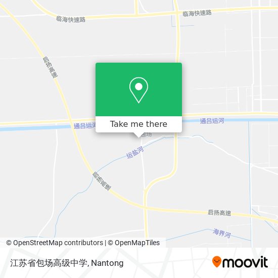 江苏省包场高级中学 map