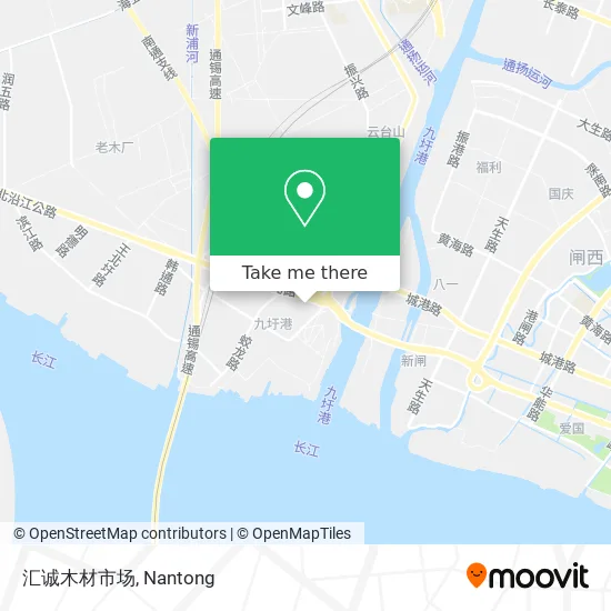 汇诚木材市场 map