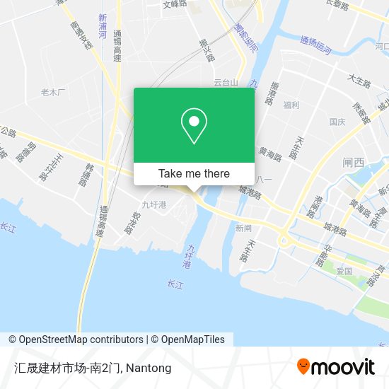 汇晟建材市场-南2门 map