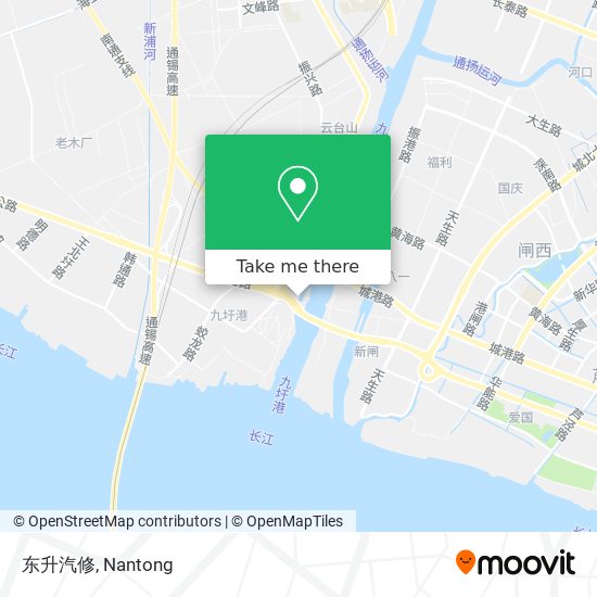 东升汽修 map