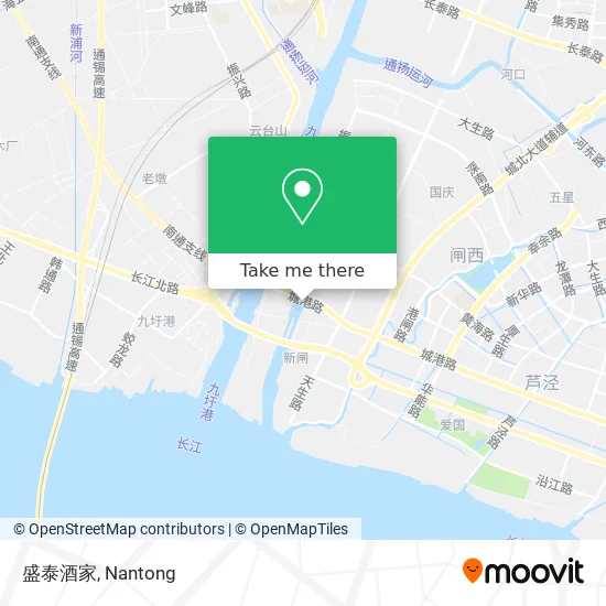 盛泰酒家 map