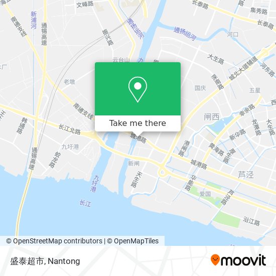 盛泰超市 map