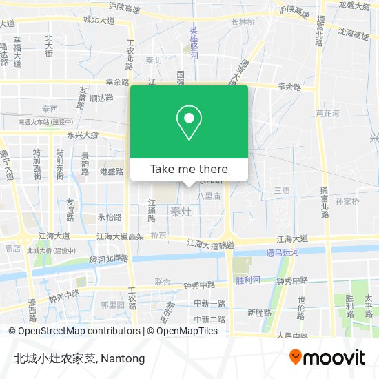北城小灶农家菜 map
