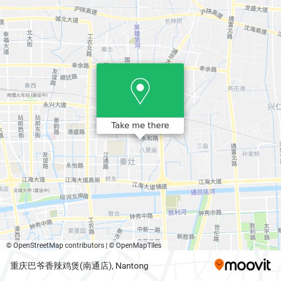 重庆巴爷香辣鸡煲(南通店) map