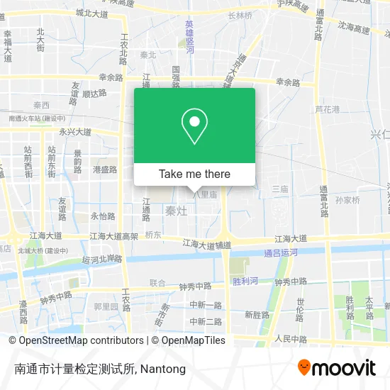 南通市计量检定测试所 map