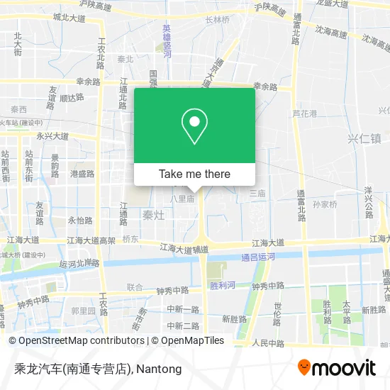 乘龙汽车(南通专营店) map
