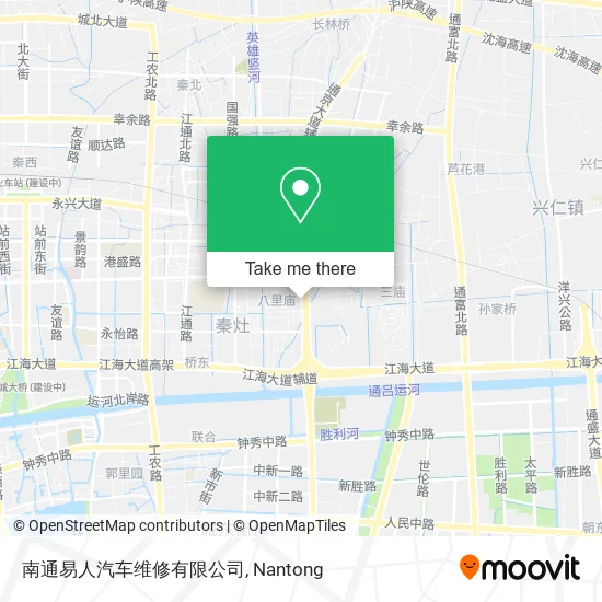 南通易人汽车维修有限公司 map