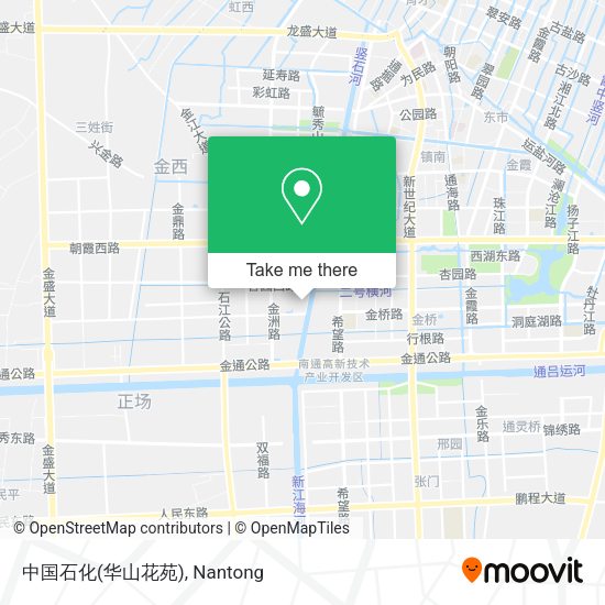 中国石化(华山花苑) map