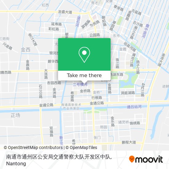 南通市通州区公安局交通警察大队开发区中队 map
